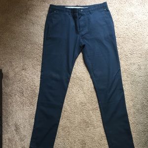 Zara Textured Chino Trousers